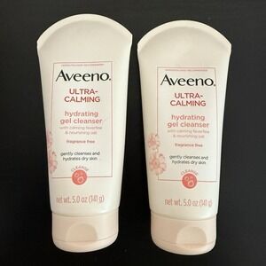 Aveeno Sensitive Skin Ultra Calming Hydrating Gel Cleanser 5oz Discontinued 2 Pk
